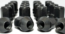 20 x Black Wheel Nuts 12x1.50