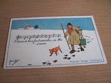 Hassall Vintage Postcard Popular Songs Illustrated 1905 Series 1508