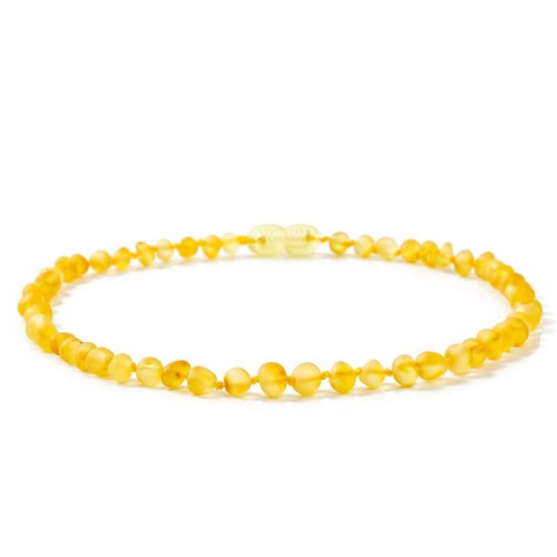 Genuine amber necklace - amber,