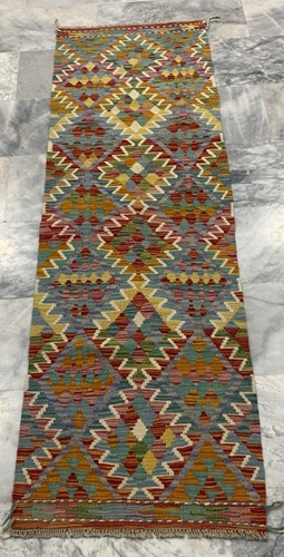 Afghan handmade geometric - handmade,
