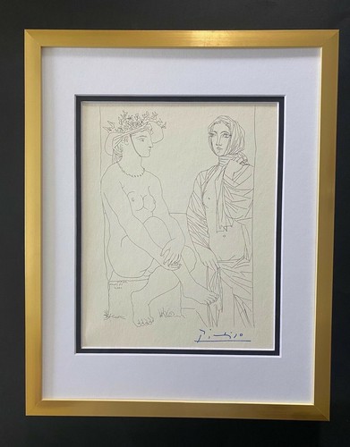 Pablo picasso 1955 signed - pablo,
