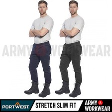 Mens Portwest Slim Fit Stretch