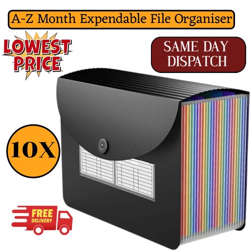 10x month a4 concertina - 10x,