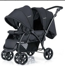 Costway Double Pushchair With
