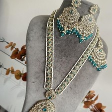 Imitation Teal Mala set