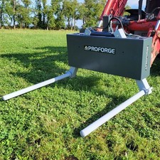 PROFORGE Wrapped Round Bale Grab/Handler - Euro or 3 Point Linkage