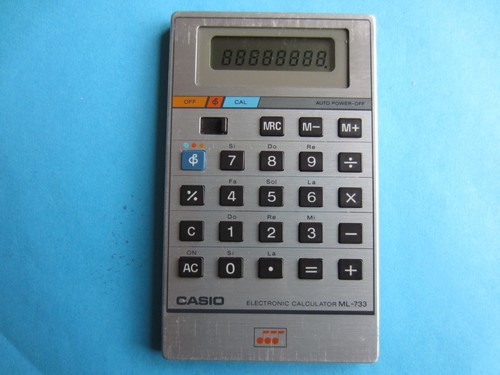 Vintage casio 733 - casio, ml-733