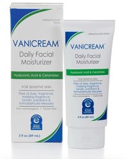 Vanicream Daily Facial Moisturizer with Hyaluronic Acid And Ceramides 3oz / 89ml