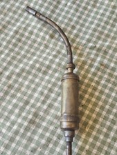 Spitfire Gas Pump Brass Still Pumps Model T26 Stamped Antique