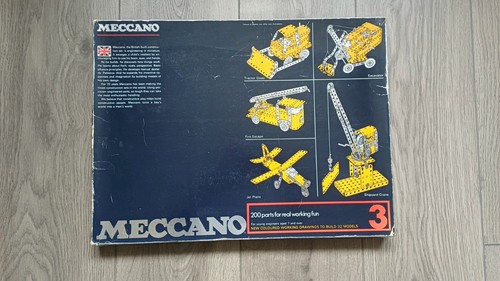 Meccano set 1970s - meccano, 3,1970s