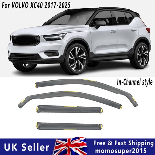4pcs wind deflectors for volvo - deflectors,