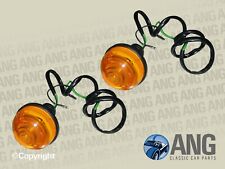 KIT CAR, SPECIAL BUILD FRONT INDICATOR, AMBER FLASHER LAMP UNITS x 2 (AFU3389)