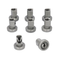 8 X Small Upper Basket Rack Wheel Wheels Runner For Hoover Dishwasher 25mm