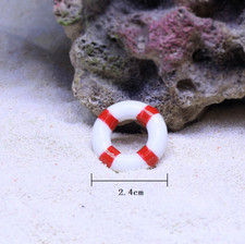 Fish Tank Ornament Life Buoy