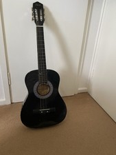 Swift Music London Black Acoustic Guitar