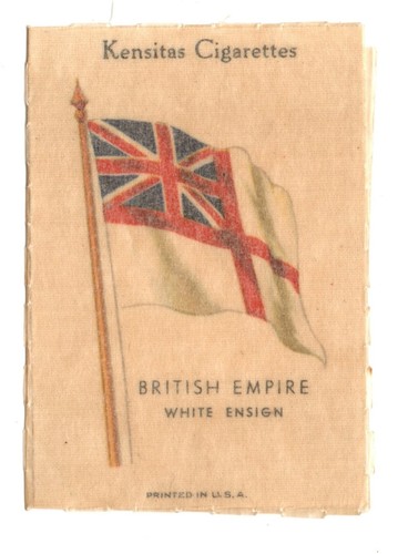Kensitas silk cigarette card - silk,