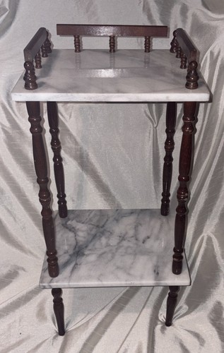 Vtg marble top - marble,