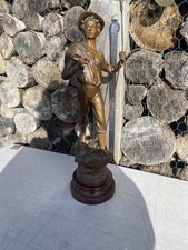 Art Deco Bronze Figure with
