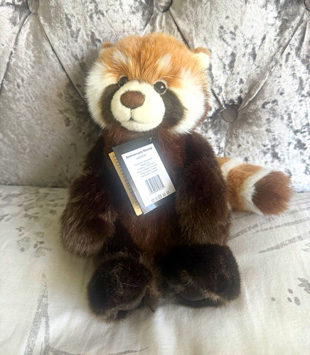 Charlie bears ronnie red panda - red,