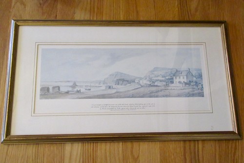 Sidmouth framed print - framed,