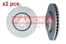 X2 PCS FRONT BRAKE DISC ROTOS X2 PCS SET 1032326 KAMOKA I