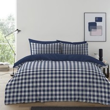 Gingham Moor Duvet Cover Set