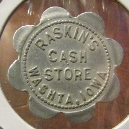 Very old raskin - raskin's, cash