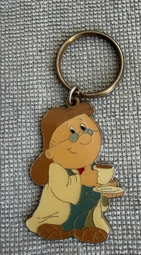 Vintage tetley tea key ring - tetley,