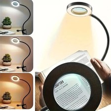 10X LED Magnifier Glass Desk