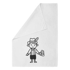 'German Caricature' Cotton Tea