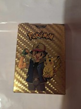 55Pcs Pokemon Card Foil GOLD