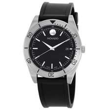 Movado Sport Quartz Black Dial