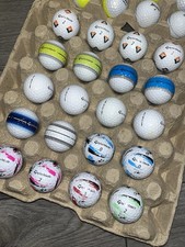 40 Premium Brand Golf Balls Pearl & Grade A Mix - Free Postage Same Day Dispatch
