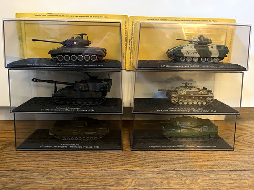 Deagostini combat tanks - deagostini,
