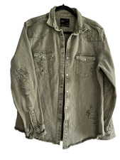 Zara Man Ripped Denim