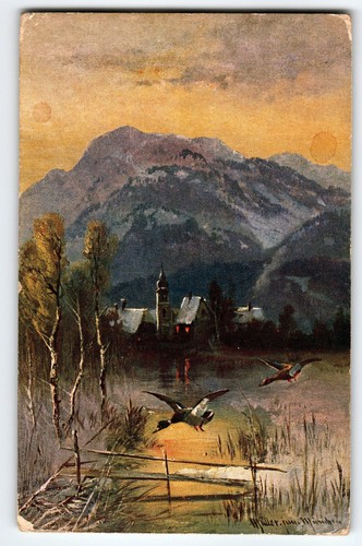 Signed muller artist card - signed,