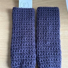 hand crocheted fingerless gloves/wrist warmers