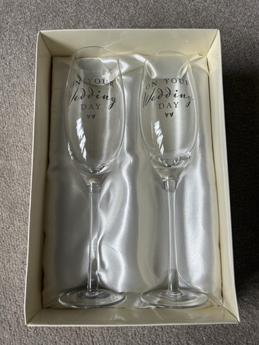 Brand new wedding flutes - brand,