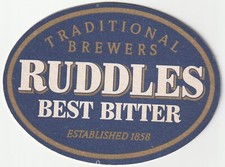 BEER MAT - RUDDLES BREWERY -