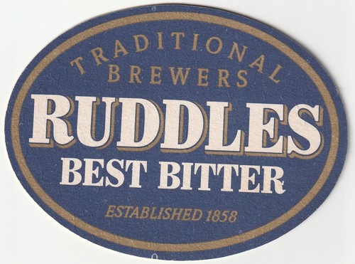 Beer mat ruddles brewery - mat,