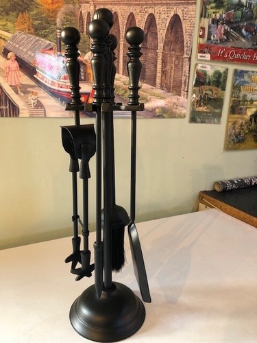 Black companion set - black,