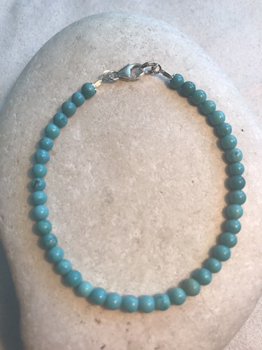 Turquoise beads women - 4,