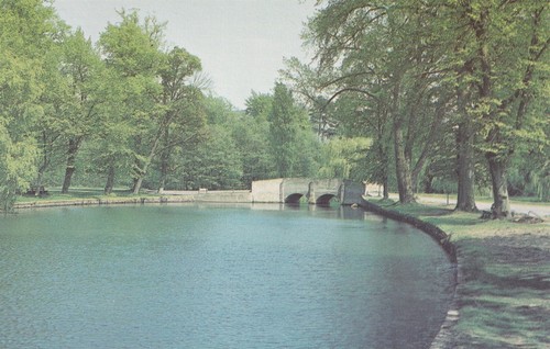 Postcard thetford spring - thetford,