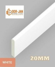 20mm White UPVC Plastic Trim
