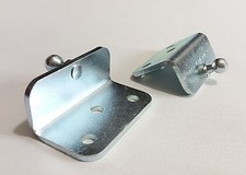 10mm BALL STUD BRACKET x2 for gas struts ball ended bolt  HEAVY DUTY 