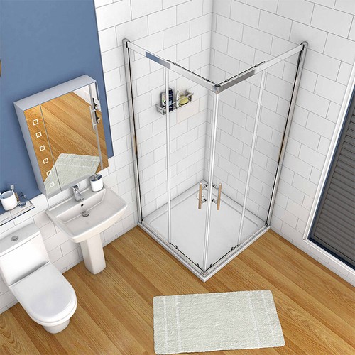 1200x1200mm corner entry - 1200x1200mm,