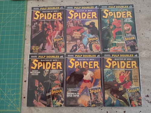 Spider pulp reprints - spider, #1-6