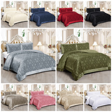 3 Piece Velvet Jacquard