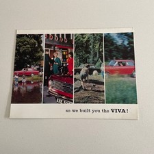 Vauxhall Viva HA Standard & De Luxe UK market full colour sales brochure 1964