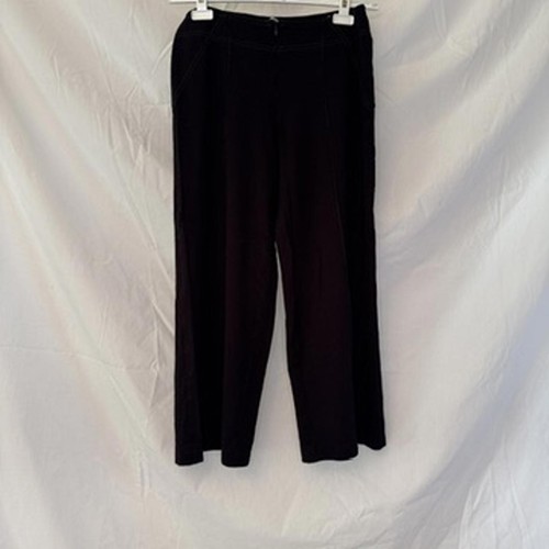Tuzzi black wide leg - wide, cropped